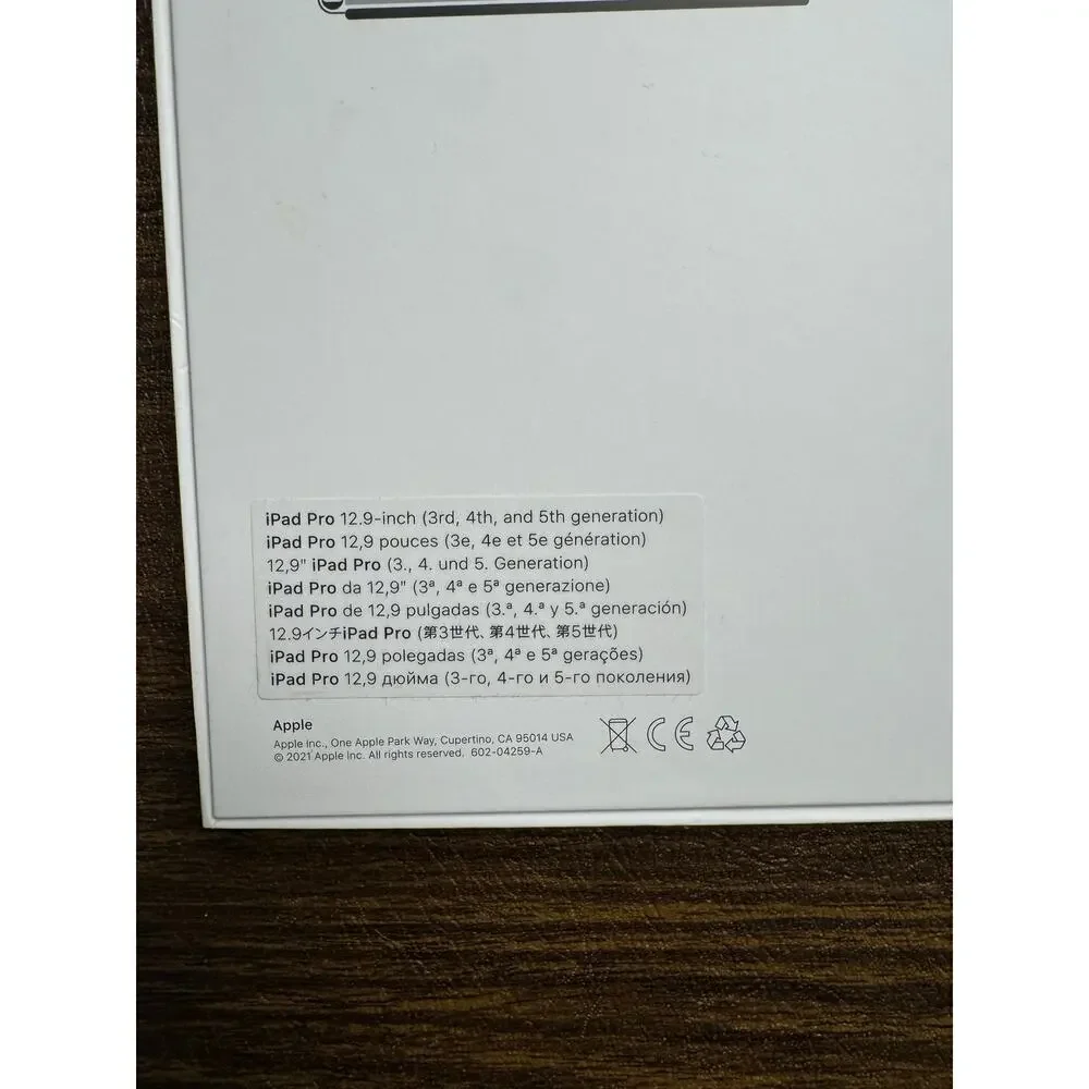 Apple iPad Pro 12.9” Magic Keyboard Packaging - Empty Box ONLY